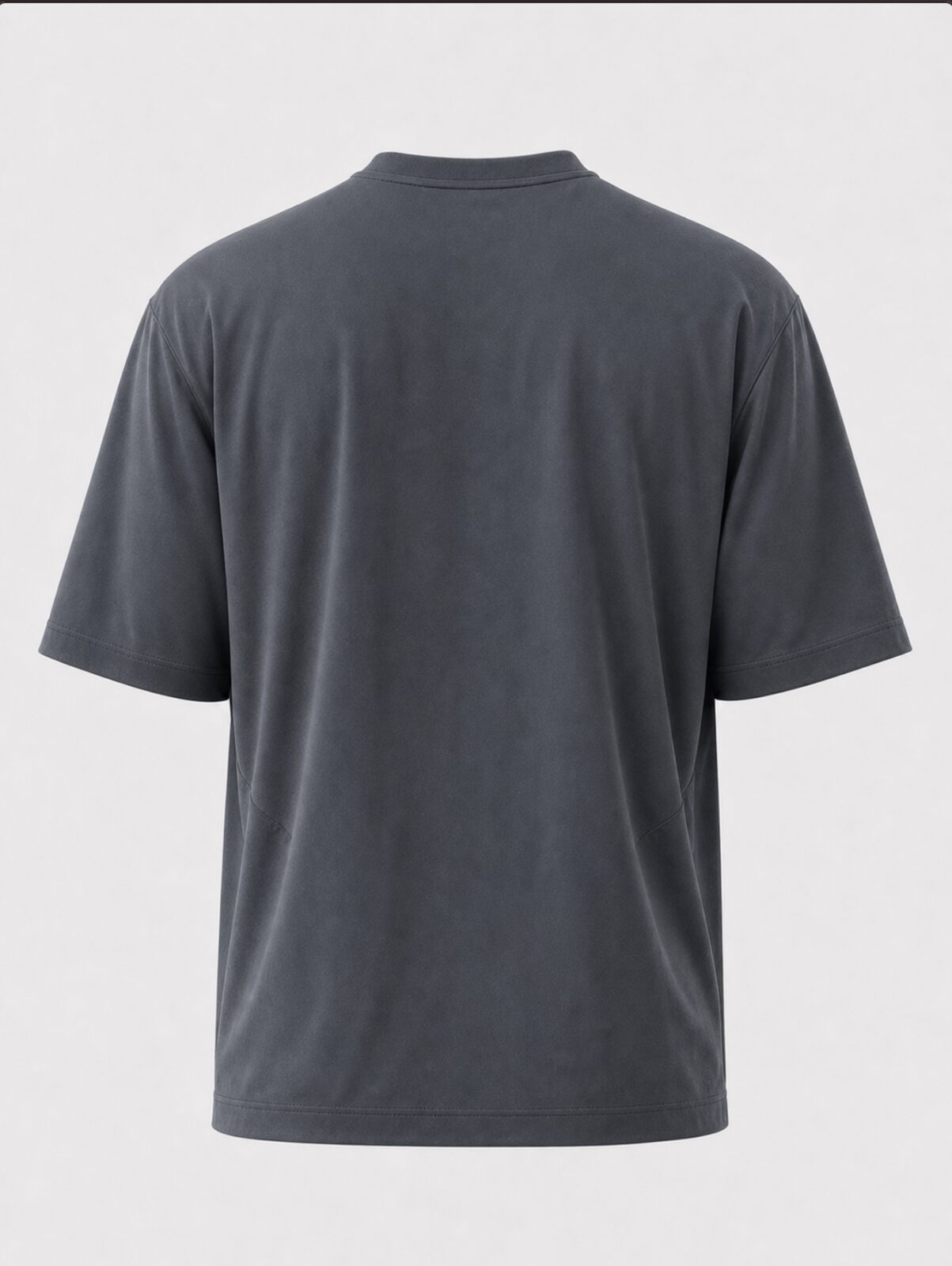 Diolo Drift Tee in ash navy — detail